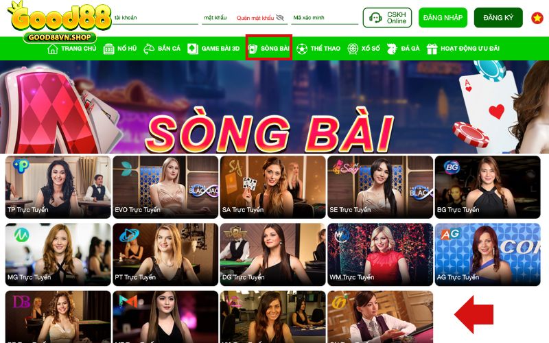 Lựa chọn sảnh để chơi roulette yêu thích